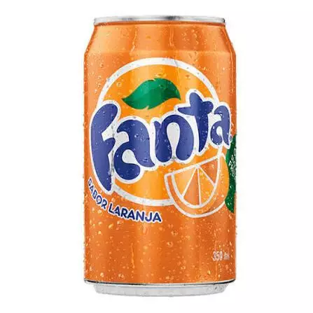 Fanta laranja lata