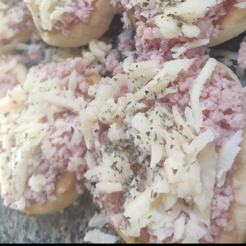 Bandeja de Presunto e mussarela