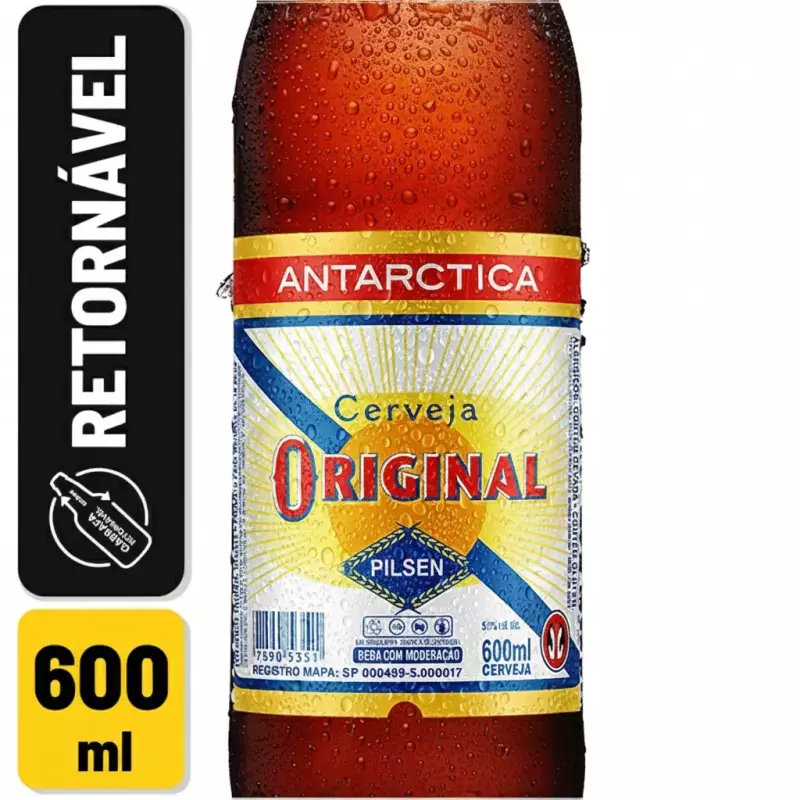 Cerveja Original Retornável 600ml