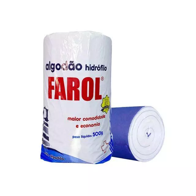 Algodão Farol  Rolo 500g