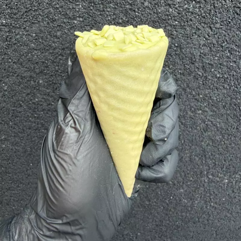 Cone trufado pistache