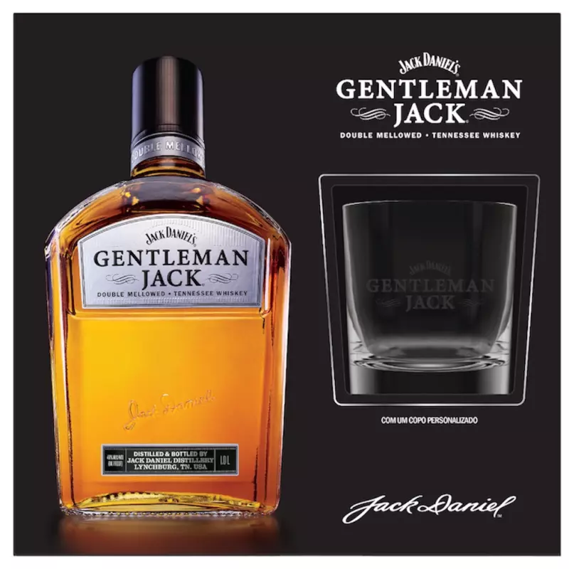 Kit Whisky J. Daniel's Gentleman 1L