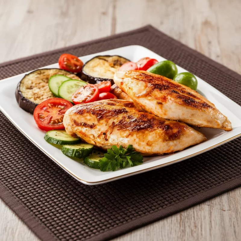 Filé de Peito de Frango Acebolado