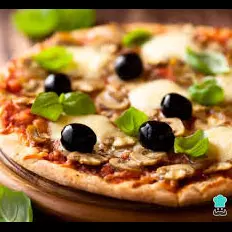 Pizzas hongos.