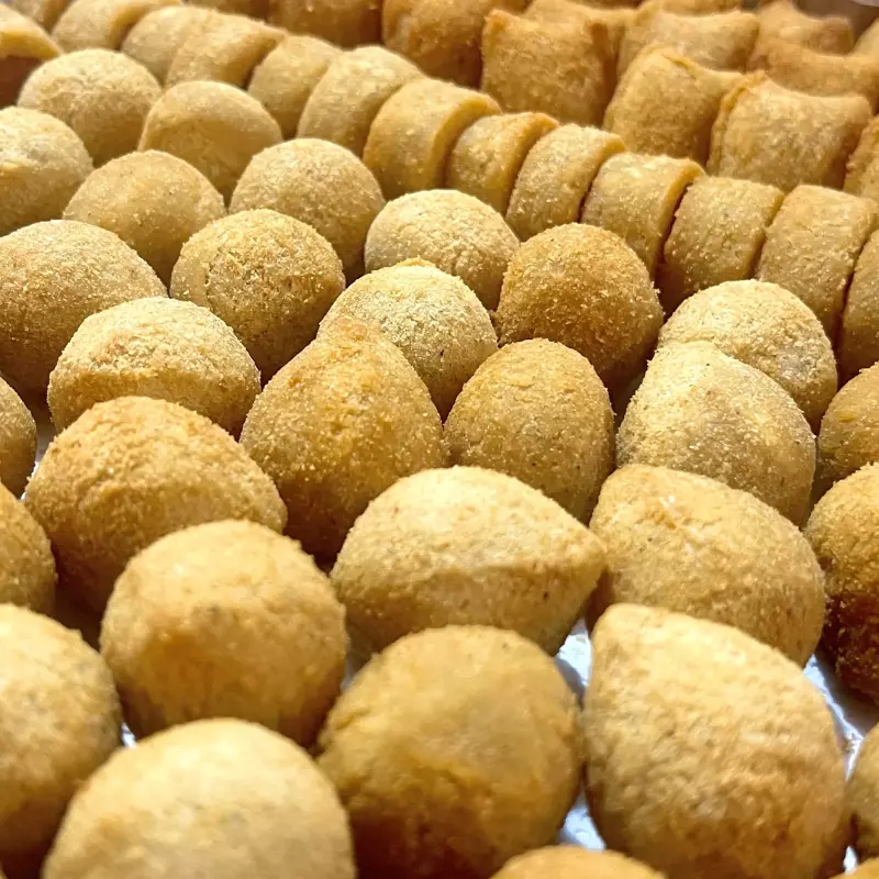 60 Mini Salgados