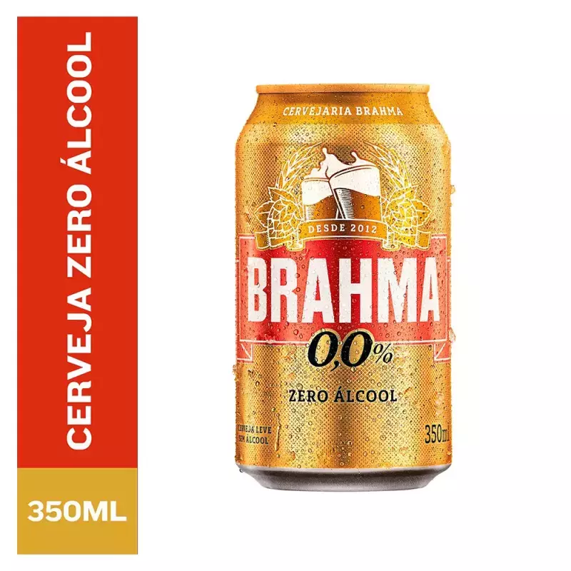 Brahma Zero Lata 350ml