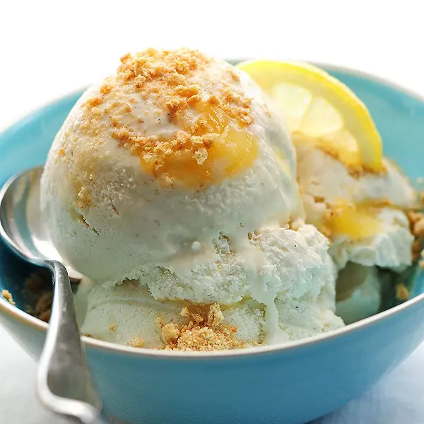 Helado de pie de limón