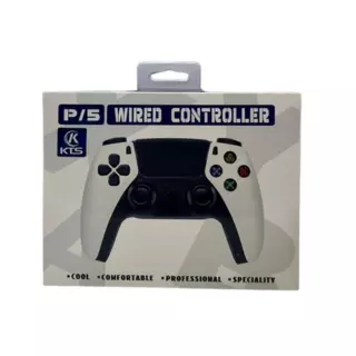 CONTROLE DE JOGOS PS5 KTS C/FIO P/5