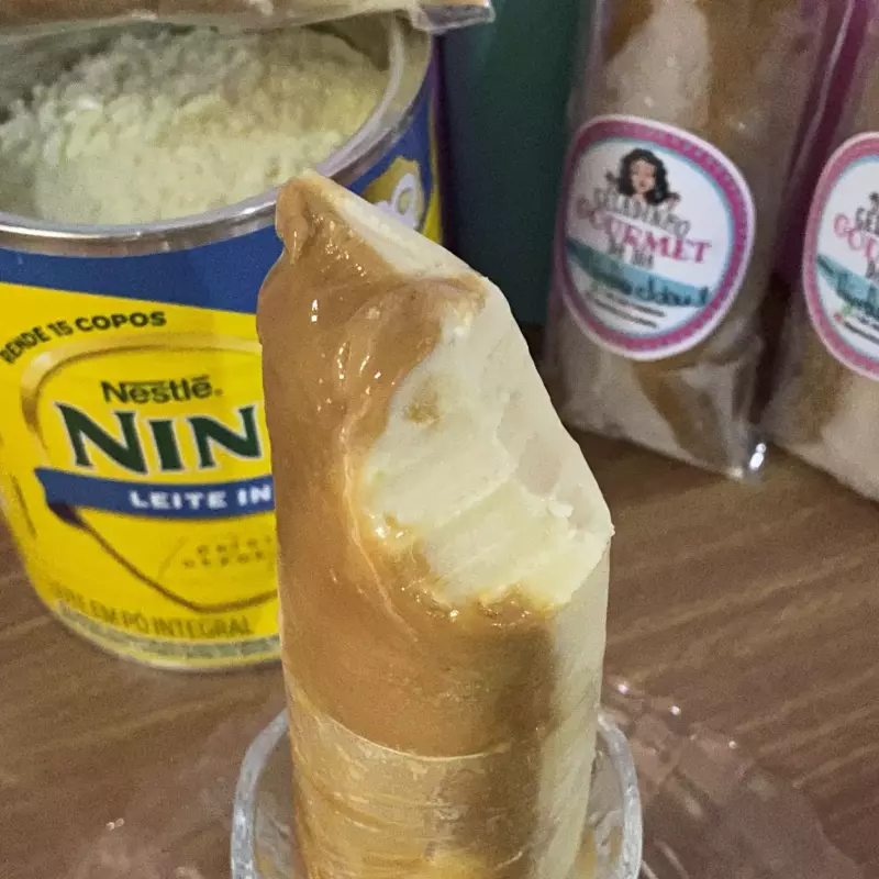 Ninho com Doce de leite