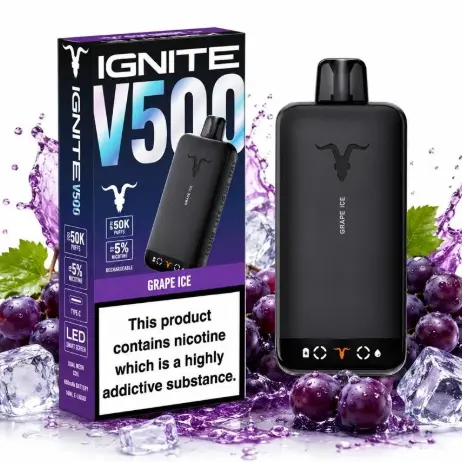 ignite v5000 grape ice ultra slim