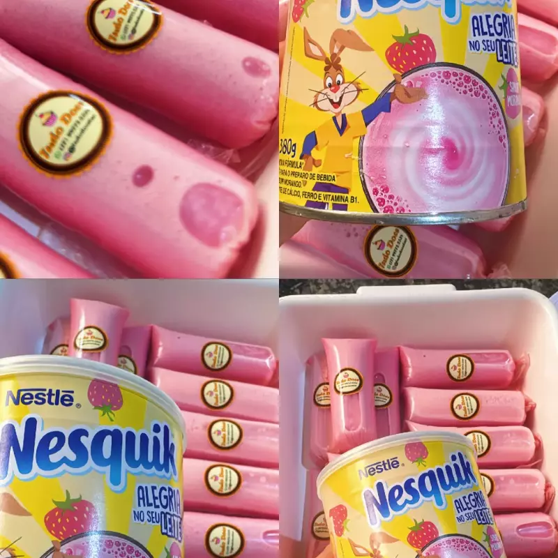 Geladinho nesquik