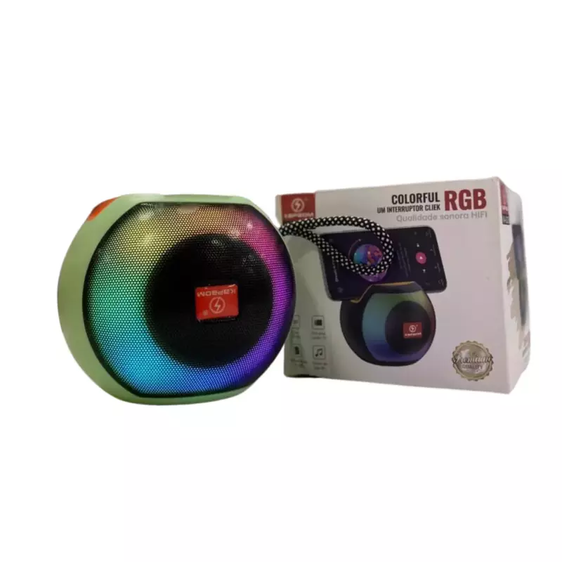 CAIXA DE SOM KAPBOM RGB KA-8208