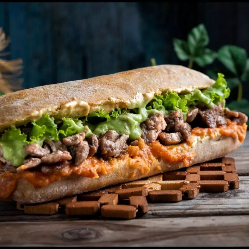 Chapata Asada/Guacamole