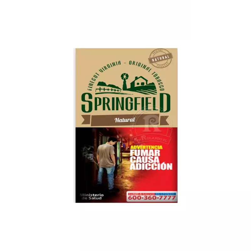 Tabaco Springfield Natural 40 Grs