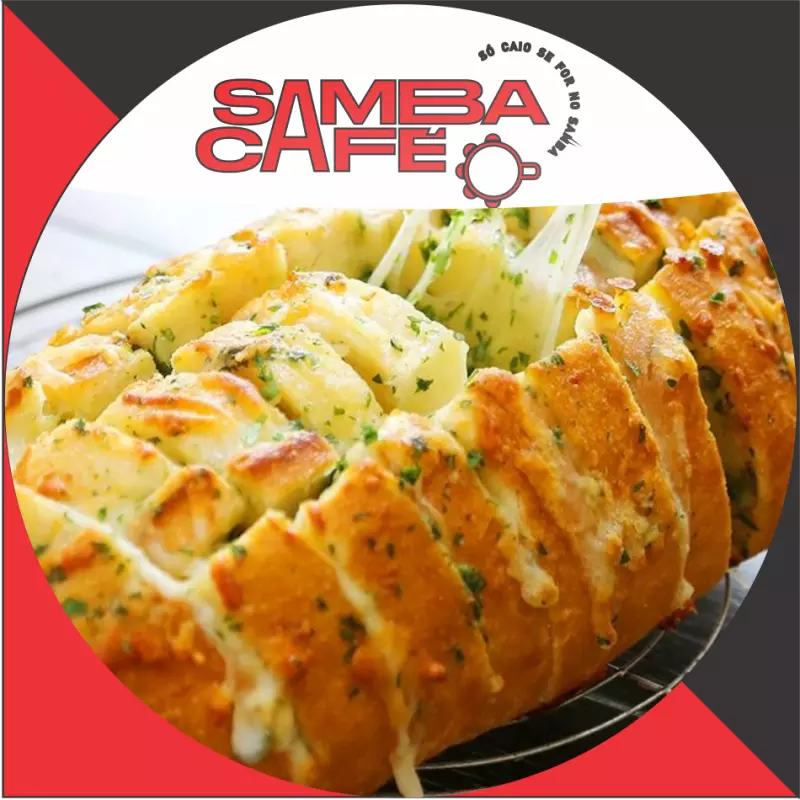 PÃO ALHO COM TOSCANA E QUEIJO