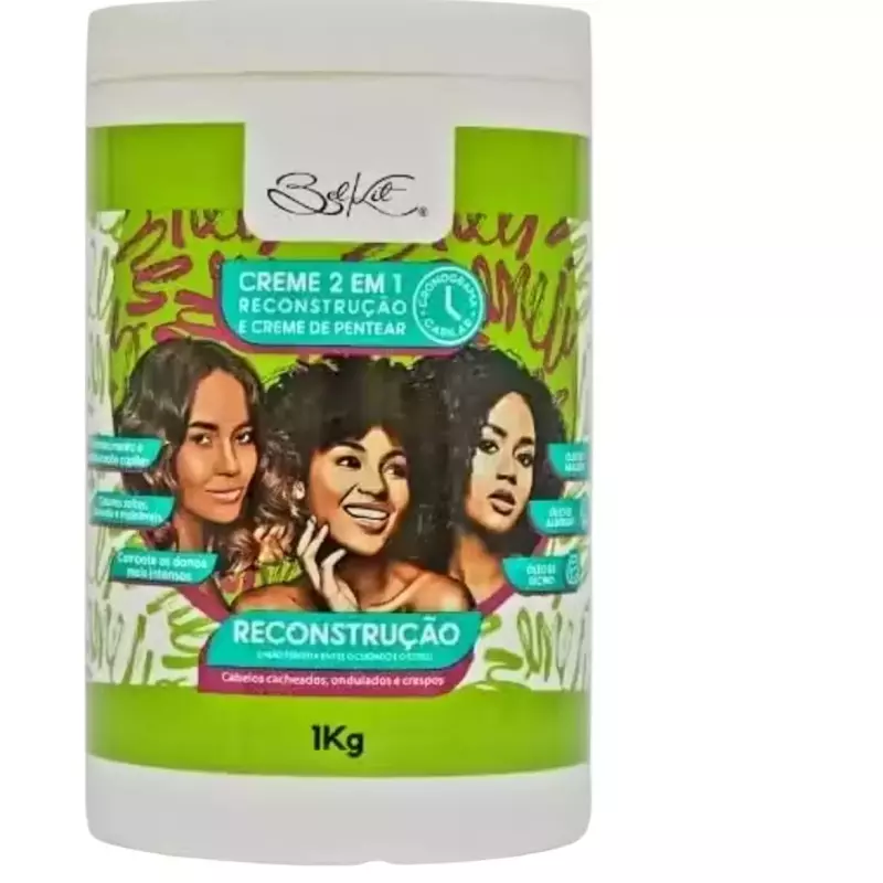 CREME DE PENTEAR E RECONSTRUÇÃO 2EM1