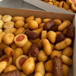 100 Salgados Festa - (fritos)