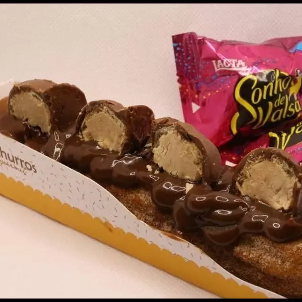 CHURROS SONHO DE VALSA  COM NUTELLA