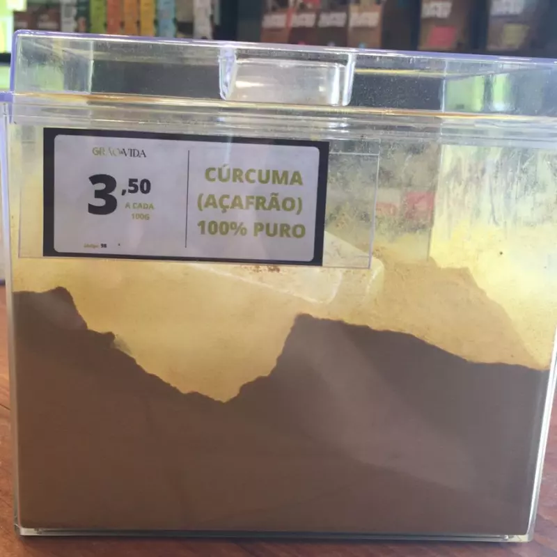 Cúrcuma (açafrão) 100% puro