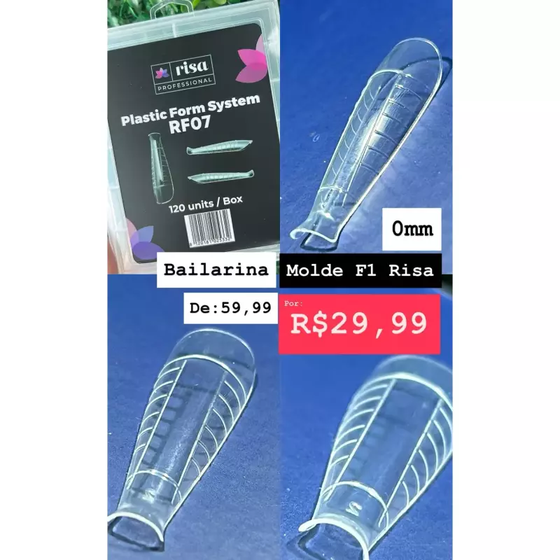 Molde F1 Risa 0mm Bailarina RF07