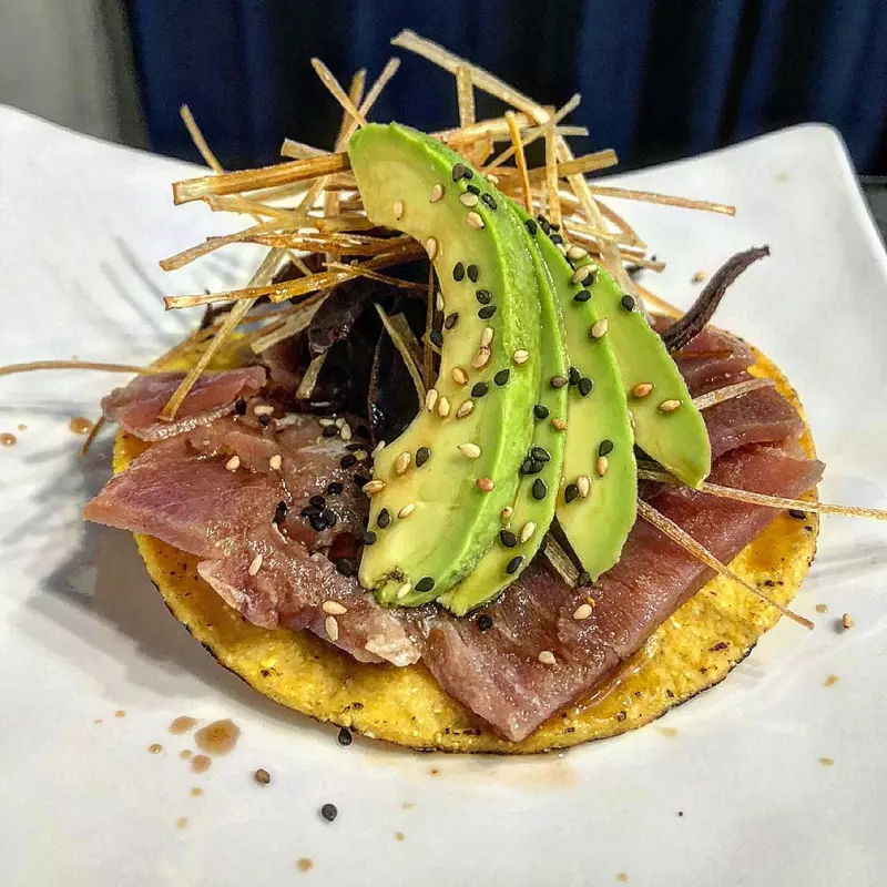 Tostada de Atún