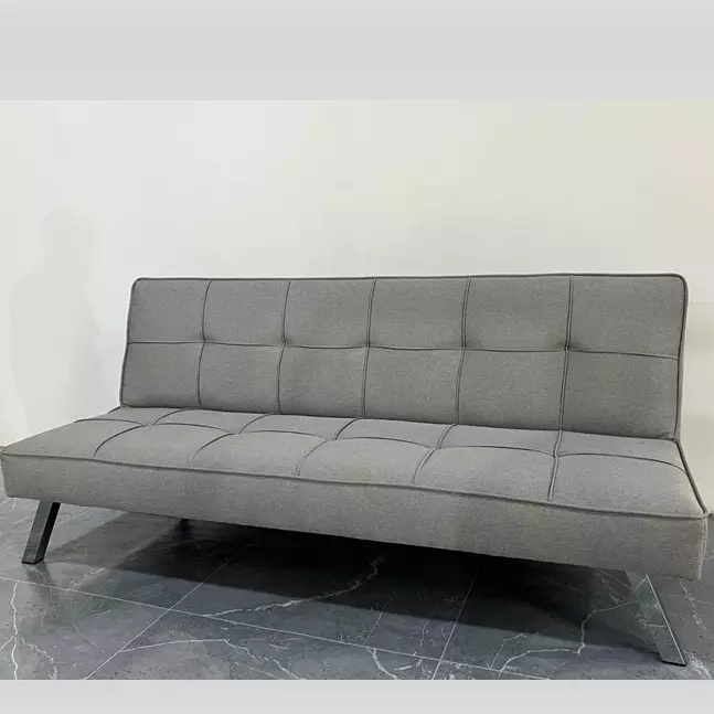 Sofá Cama 3 cuerpos Gris Claro