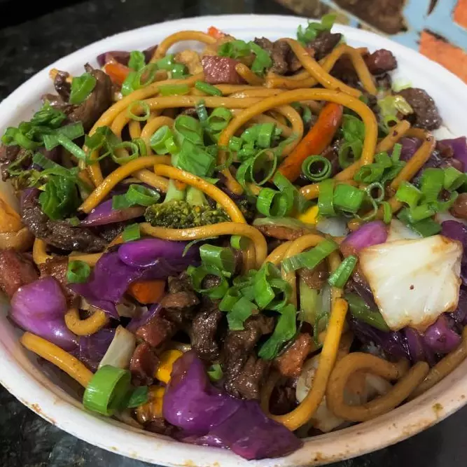 MACARRÃO NA CHAPA G