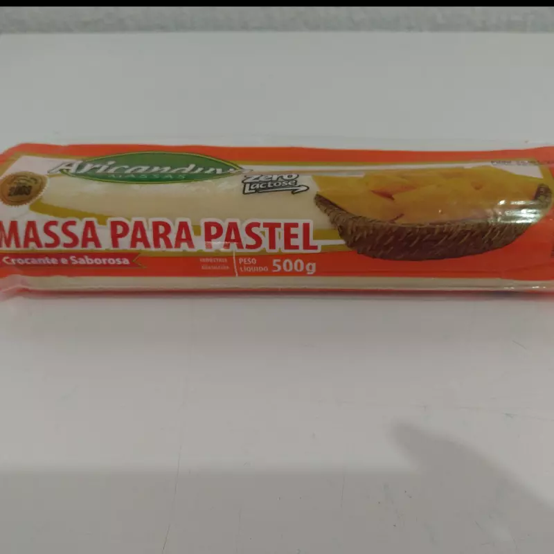 Massa de pastel Aricanduva 500 g
