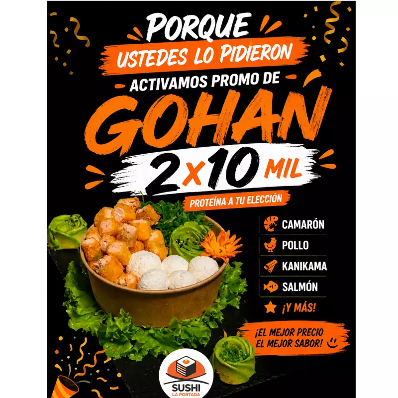 Promo gohan 2x