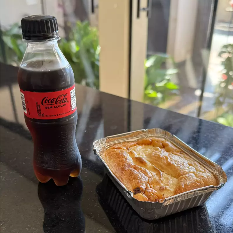 Tortinha + refri