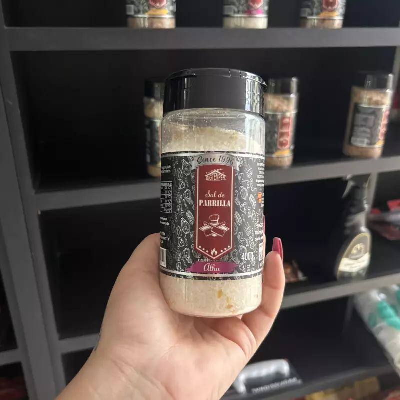 SAL PARRILLA BIG TEMPER ALHO 400G