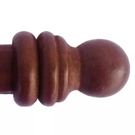 TERMINALES BARRAL DE MADERA x2