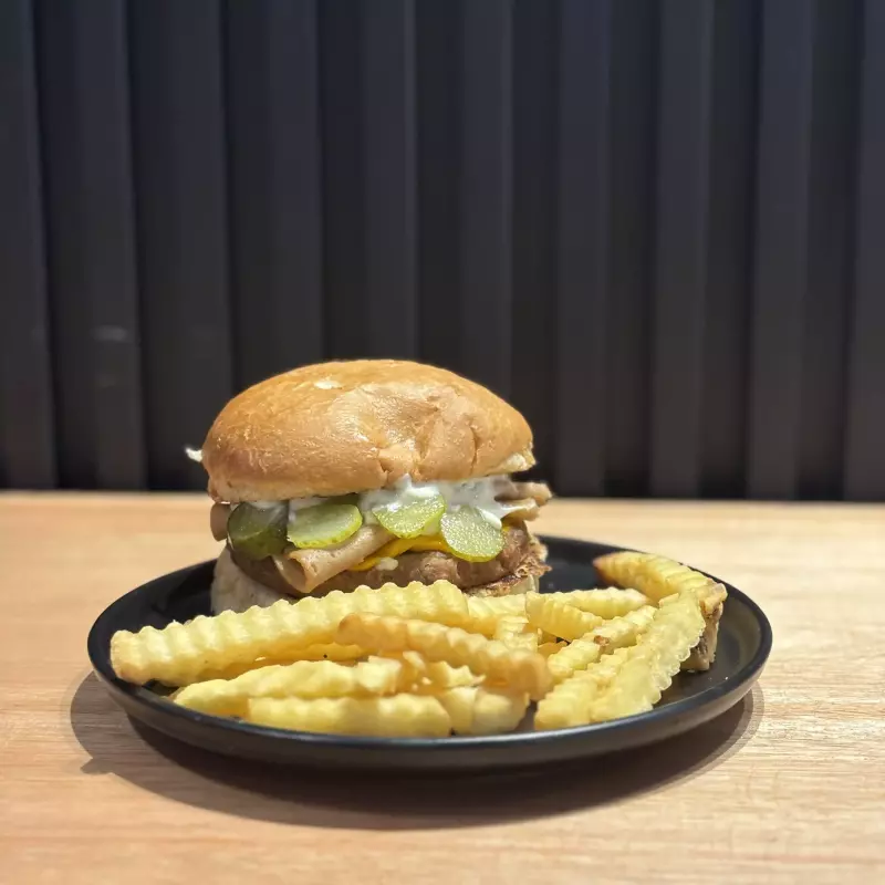 Cheddar vegan c/ Fritas