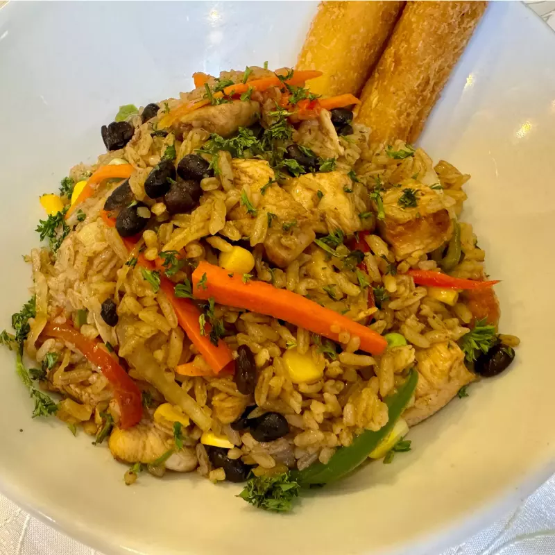 Arroz Cubano a la Cartagenera