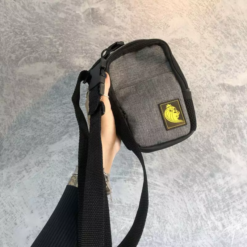 Shoulder puff slim cinza