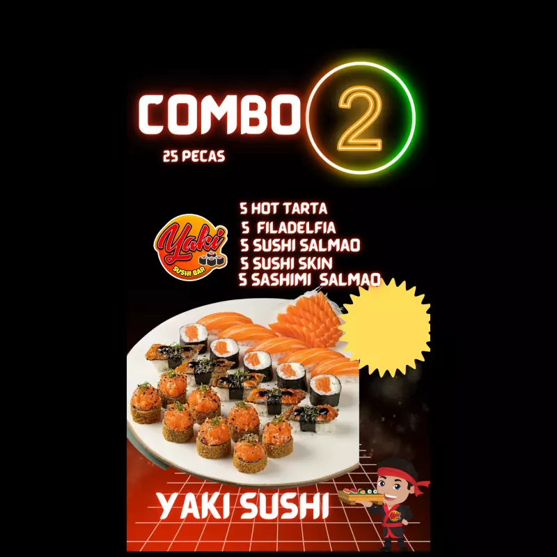 Combo  (2) 25 peças