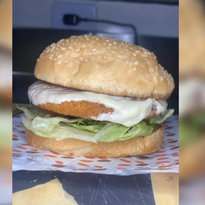 Hambúrguer de frango