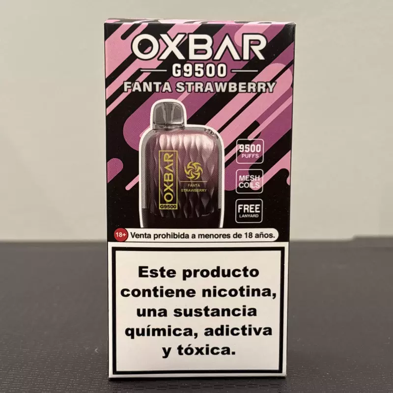 OXBAR G9500 FANTA MORANGO