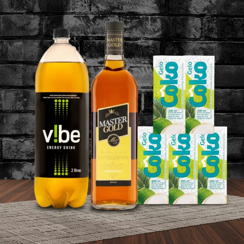 COMBO MASTER GOLD 900ML  COM VIBE