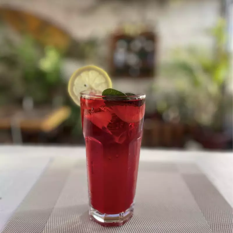 Mocktail de Hibiscus