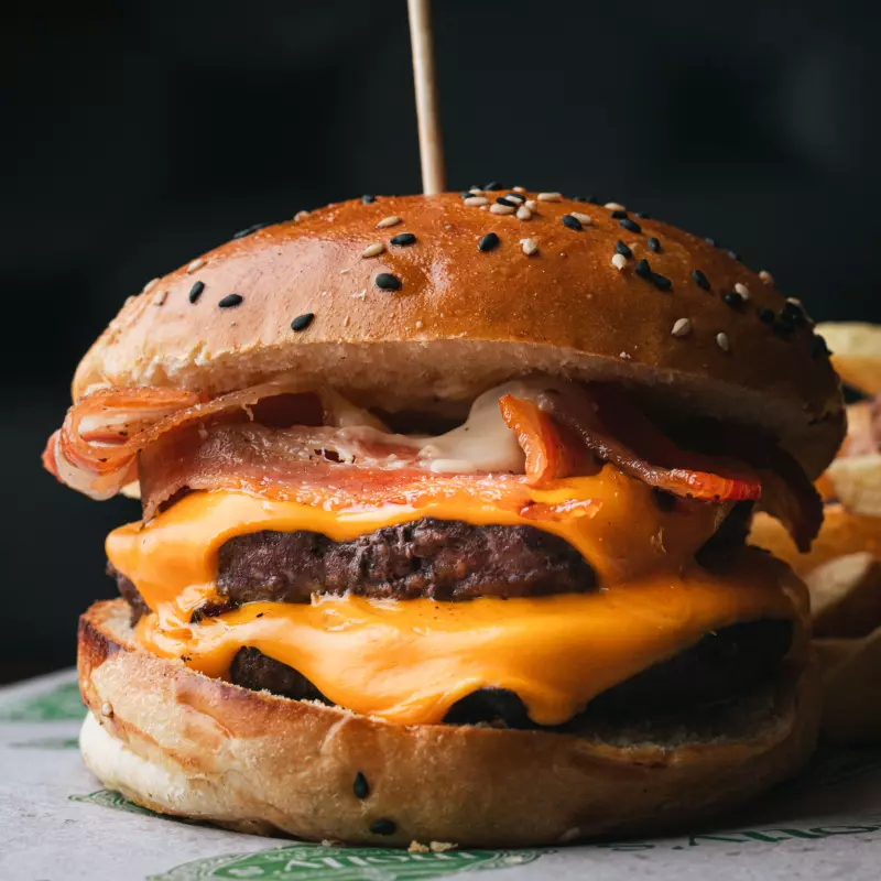 Bacon Double Cheese Burger