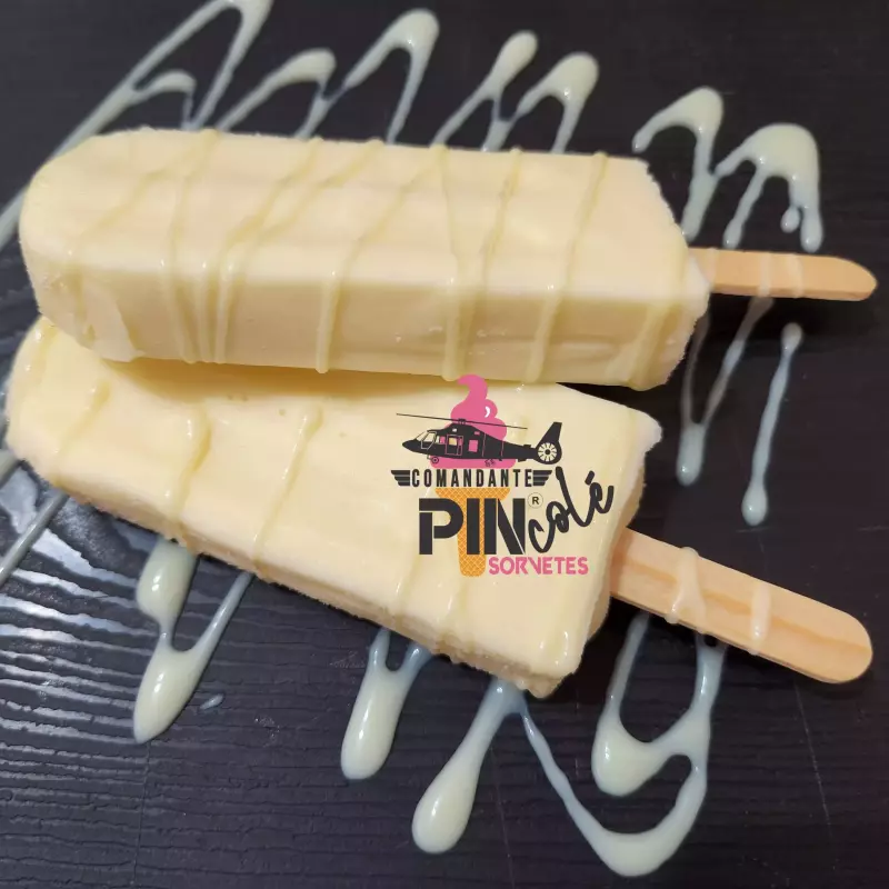 Picolé de Leite Condensado