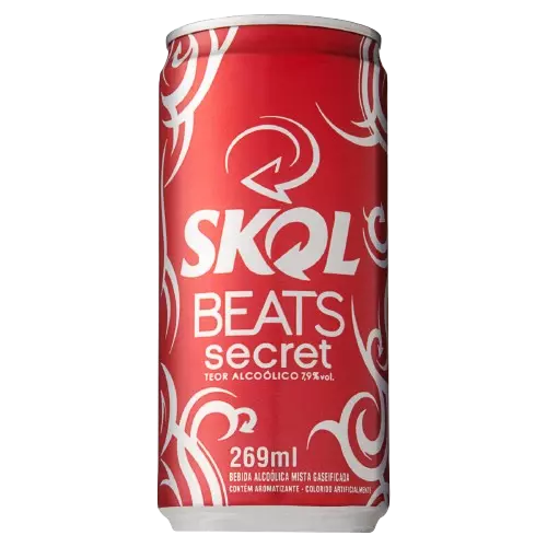 Skol Beats Vermelha Lata 269ml
