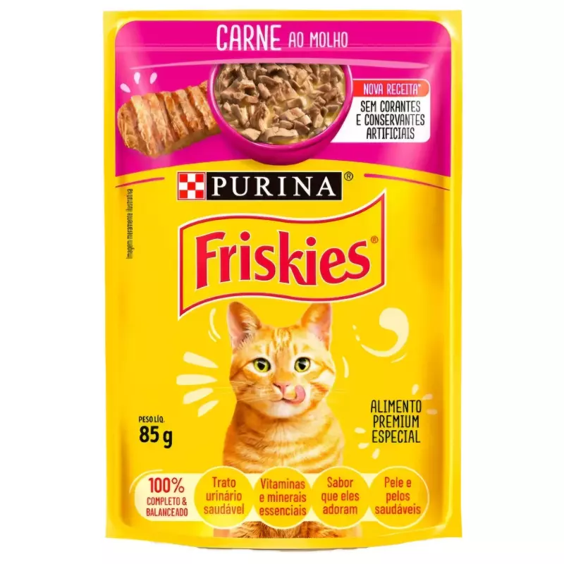 FRISKIES SACHE CARNE 85 G (1079)