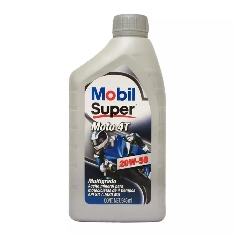 Mobil MOTOS 4T SAE 20w-50 de 946 ml