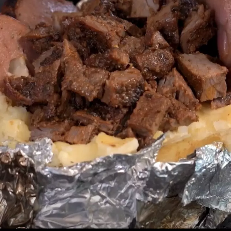 papa a el horno de arrachera