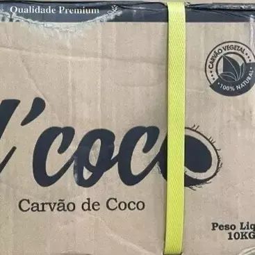10 KG CARVAO D COCO 500G