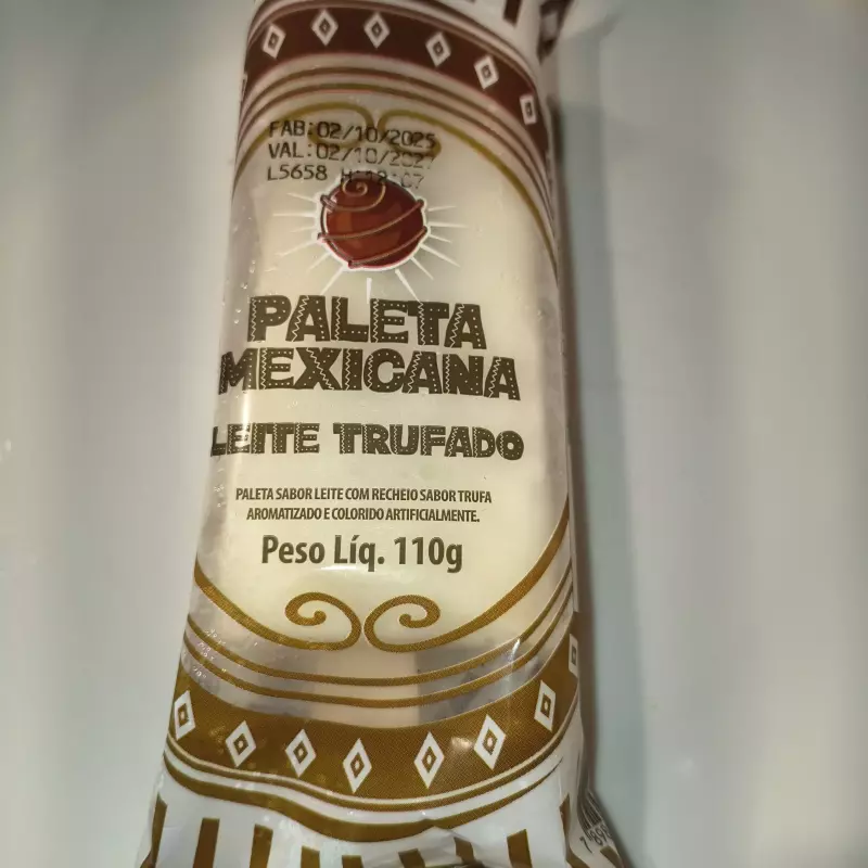 Paleta Leitinho Trufado