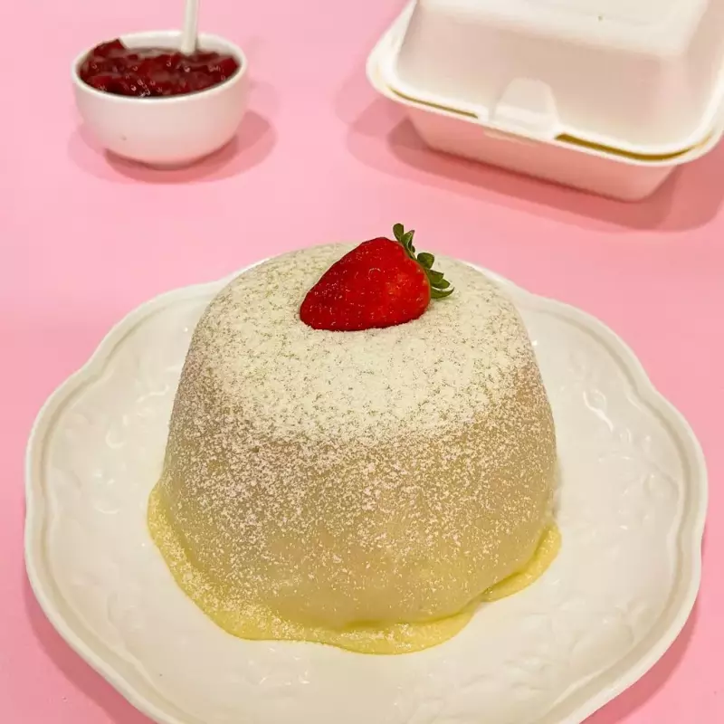 Mini Vulcão de Ninho & Morango