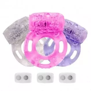 ANEL COM VIBRO BORBOLETA